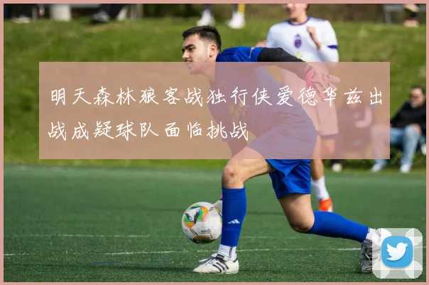 明天森林狼客战独行侠爱德华兹出战成疑球队面临挑战